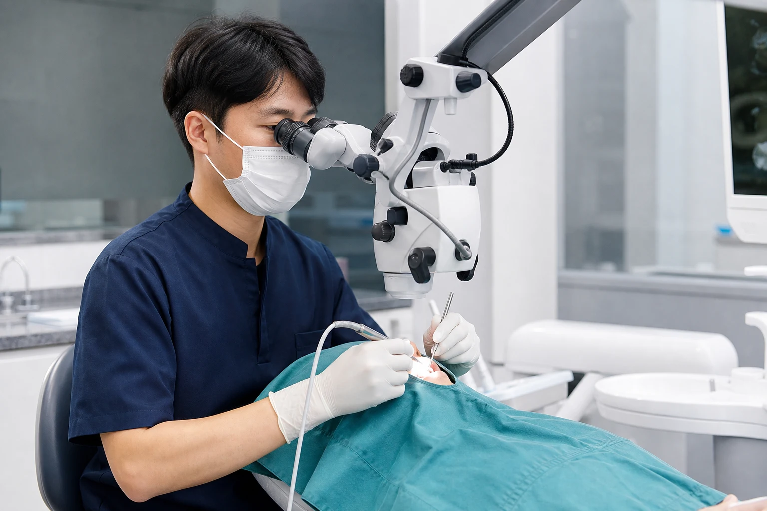 신경치료 기간 상담과 진료 과정